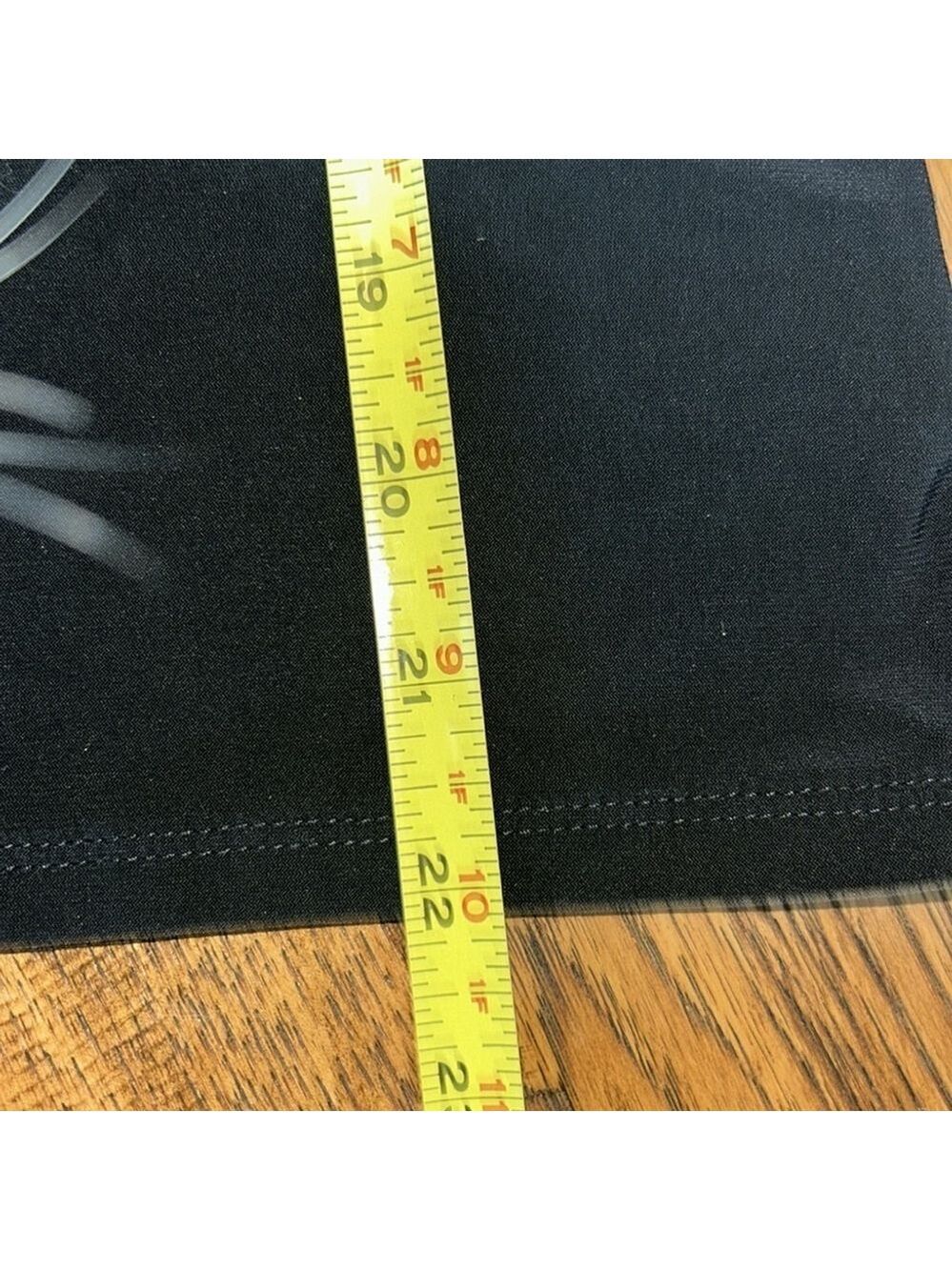 White House Black Market: Black, Tie Halter Top, Size Small - Picture 5 of 7